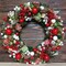 20 Pack 10 Inch Round Wire Wreath Frames, Metal Floral Wreath Frame, Metal Wreath Rings for Christmas New Year Party Home Decor DIY Crafts Supplies, Dark Green